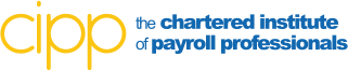 The Chartered Institute of Payroll Professionals logo. CIPP